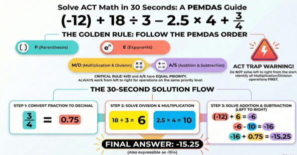 Master Basic Operations with Integers, Fractions & Decimals ACT Math
