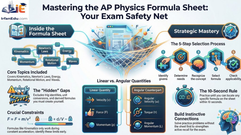AP Physics Formula Sheet Complete Guide to Mastering Physics Formulas