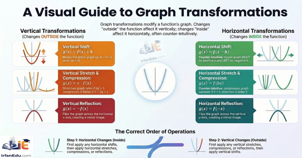 Functions and Graphs: Domain, Range, and Transformations | ACT Intermediate Algebra Math Guide