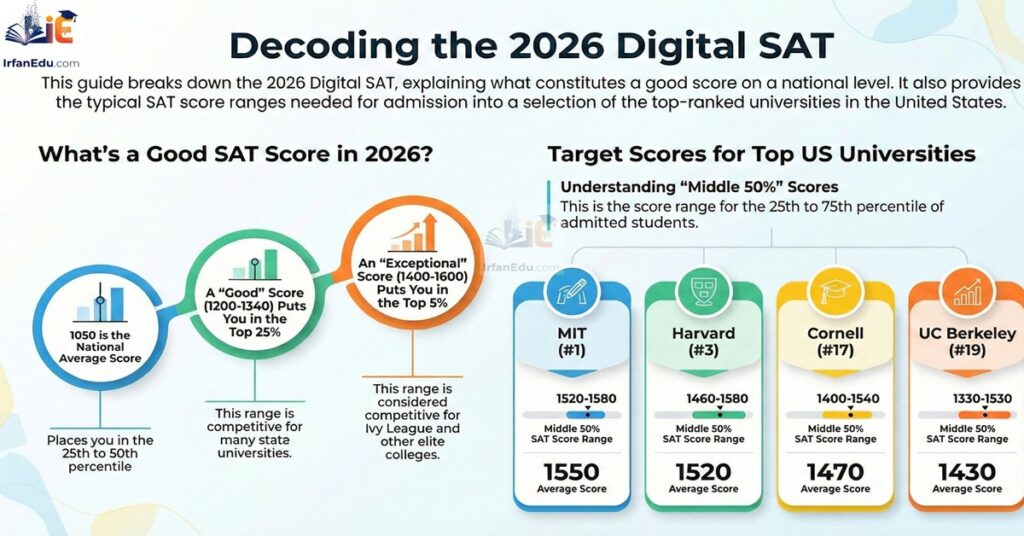SAT Test Calculator 2026 - Free Digital SAT Score Calculator