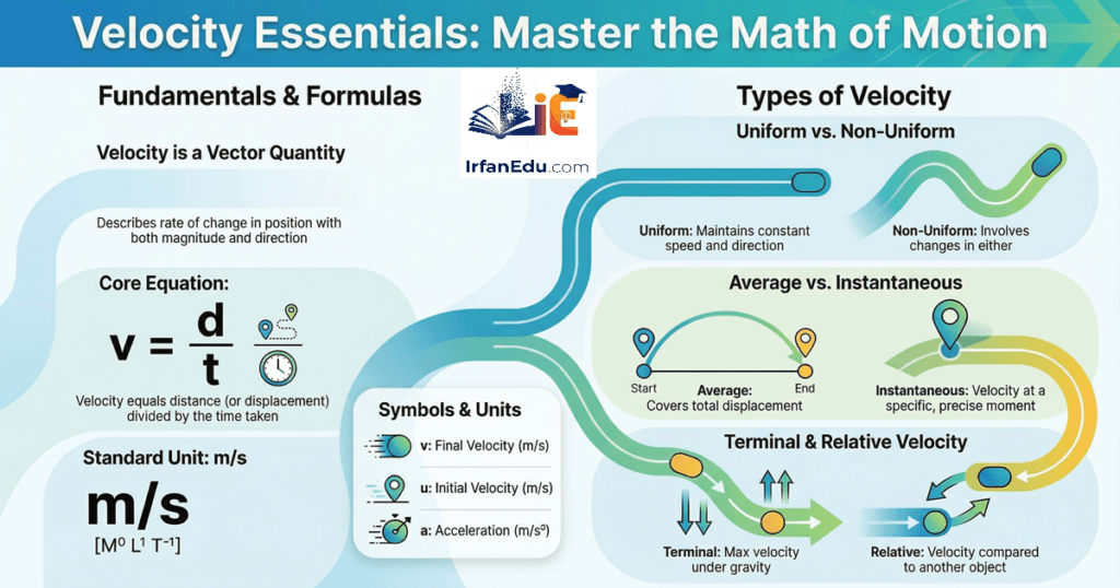 Velocity Calculator – Instantly Solve Speed, Distance & Time with Formulas