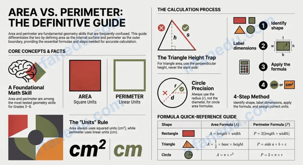 area perimeter worksheets