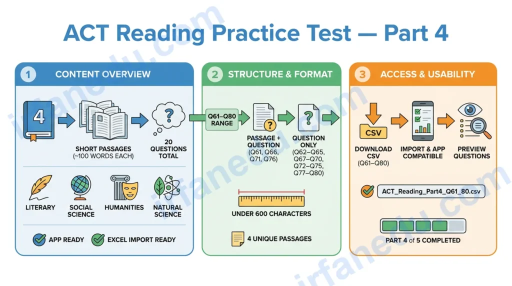 ACT Reading Practice Test — Part 4