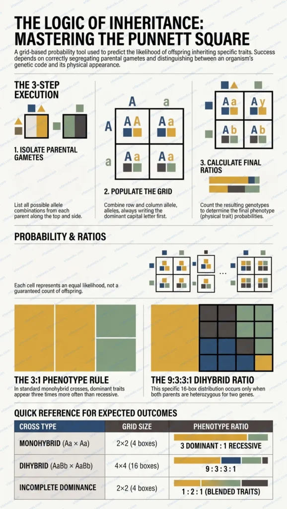 punnett square practice problems
