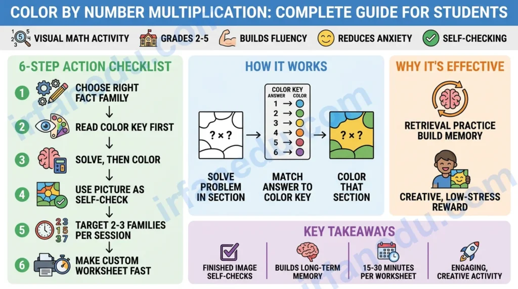Color by Number Multiplication: Complete Guide for Students
