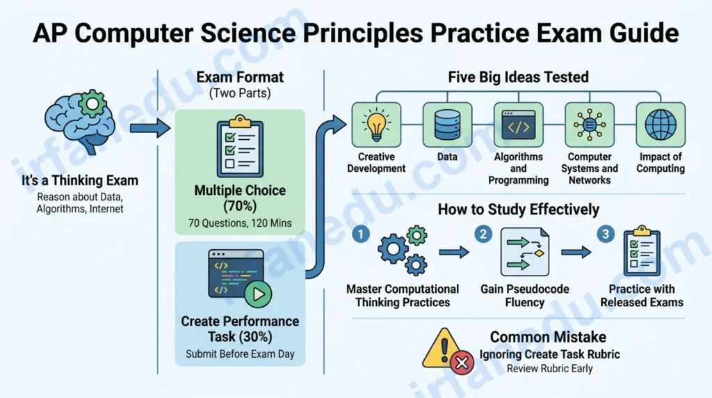 ap computer science principles practice exam
