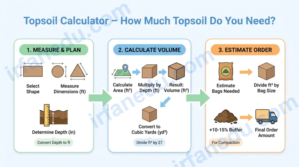 top soil calculator