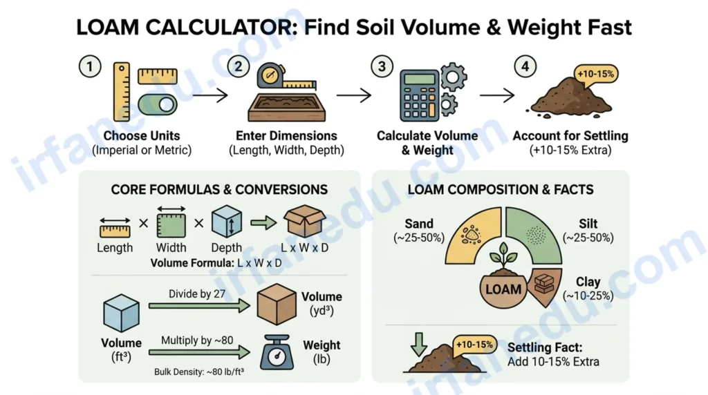 loam calculator