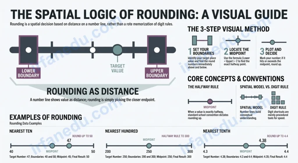 number lines and rounding