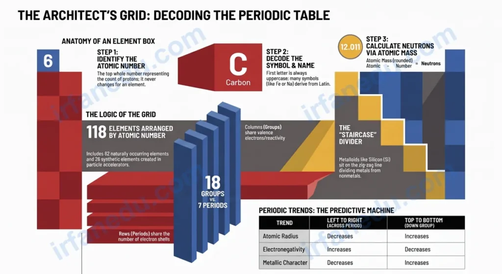 Periodic table of elements worksheet printable PDF with atomic numbers symbols and practice problems for students