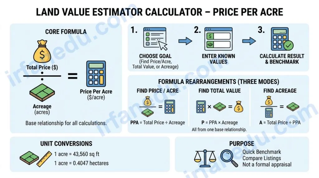 land value estimator
