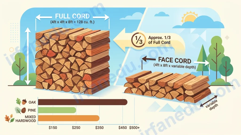 how much does a cord of wood cost