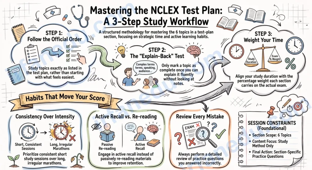 NCLEX Health Promotion and Maintenance — study guide illustration