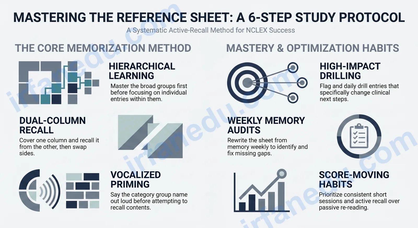 NCLEX Lab Values Cheat Sheet — study guide illustration