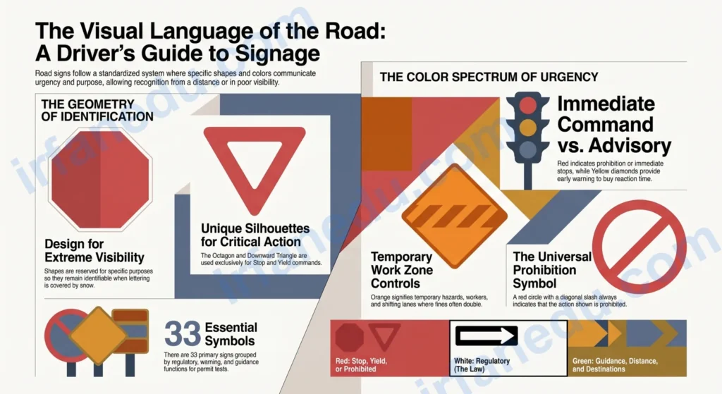 Road Signs Study Guide: Every Shape, Colour and Sign on the Permit Test