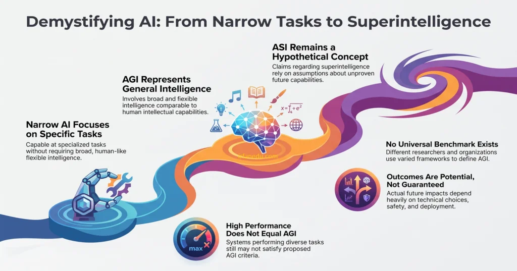 AI vs AGI vs ASI Understanding the Evolution of Artificial Intelligence