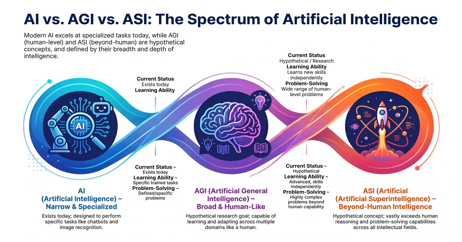 AI vs AGI vs ASI
